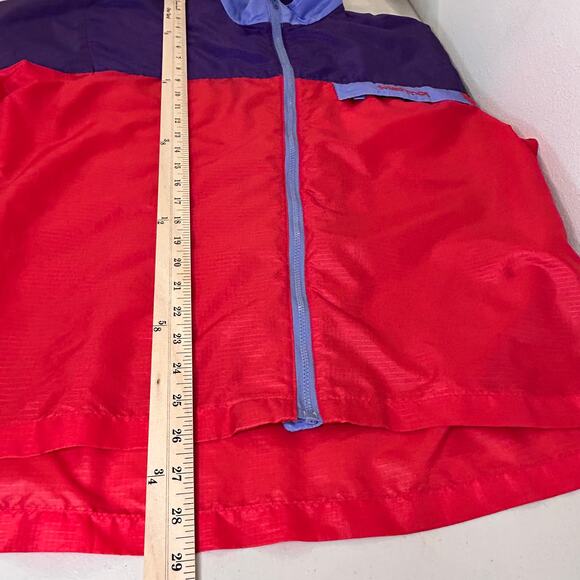 Marmot Women's Windbreaker Rain‎ Coat Shell Packable Red Purple Size Large - Picture 11 of 15